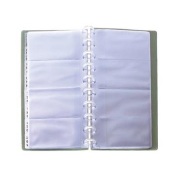 Визитник за 96 визитки Geode® спирала с азбучник