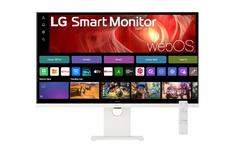 Монитор LG 37U730SA-W, 37' Smart  webOS 4K, IPS AG, DCI-P3 90%, 5ms, 300 cd/m2, 1000:1, 3840x2160, HDR 10, USB Type-C, PD 65W,  AirPlay 2, HDMI, LG Switch, Reader Mode, Tilt/Swivel