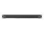 Аксесоар Lanberg 19' brush panel 1U AK-1103-B, black
