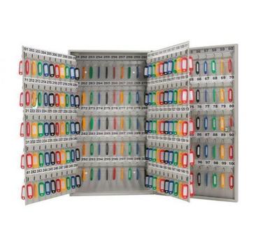 Табло за ключове KL 300 броя, разтворено, наредено с ключове, с ключ