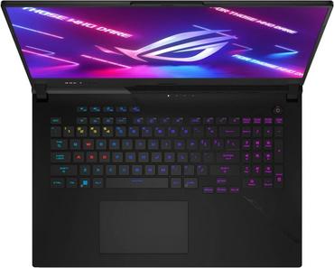 Лаптоп Asus ROG Strix SCAR 17 G733PYV-LL046W,AMD Ryzen 9 7945HX3D ,17.3' WQHD (2560 x 1440) 16:9, 240Hz,32GB DDR5 4800MHz (2x16GB), 1TB + 1TB PCIe 4.0 (RAID 0), RTX 4090,16GB DDR6, WiFi 6, RGB Per-Key Kbd, Win 11 ,Off Black