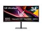 Монитор LG 34G630A-B, 34', UltraGear 21:9 Curved, VA, 1ms MBR, 5ms, WQHD (3440x1440), 240Hz, HDR 400, 4000:1, 300cd/m2, DCI-P3 95%, Free-sync, NVIDIA G-SYNC Compatible, VRR, USB, USB-C, HDMI, DP, Speakers 5Wx2, PIP, PBP, Height, Swivel, Tilt, Black