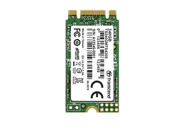 Твърд диск Transcend 120GB, M.2 2242 SSD 420S, SATA3, TLC