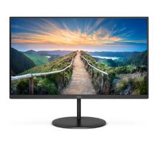 Монитор AOC Q24V4EA, 23.8' IPS WLED, 2560x1440@75Hz, 4GtG, 250m/2, 1000:1, DCR 20M:1, Adaptive Sync, FlickerFree, Low Blue Light, 2Wx2, Tilt, HDMI, DP