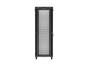 Комуникационен шкаф Lanberg rack cabinet 19' free-standing 47U/800X800 (FLAT PACK) with mesh door LCD black