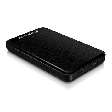 Твърд диск Transcend 2TB StoreJet 2.5' A3, Portable HDD, USB 3.1, Black