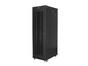 Комуникационен шкаф Lanberg rack cabinet 19' free-standing 42U/800x1200 (flat pack) with mesh door lcd black v2