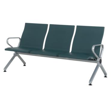 Посетителска пейка BTL 40- снимка отстрани, зелена