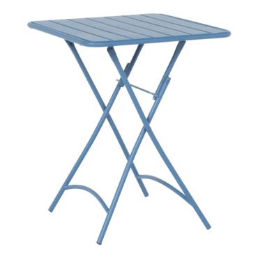 Сгъваема градинска маса РУБИНА- син цвят