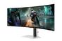 Монитор Samsung LS49DG910, 49' Odyssey G9 GAMING, Curved OLED, 1800R, 240Hz, Smart. 32:9, 5120 x 1440, Display Port , HDMI,Micro HDMI, USB Hub, Silver