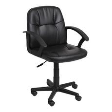 Работен стол ОГОСТА- снимка отпред, еко кожа