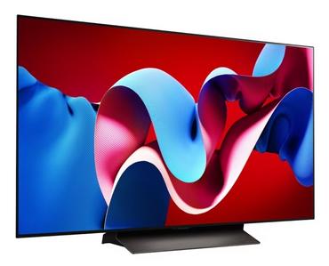 Телевизор LG OLED48C41LA, 48' UHD OLED evo, 4K (3840 x 2160), DVB-C/T2/S2, Full Cinema Screnn, Alpha 9 AI 4K Gen7, 144Hz, ThinQ AI, HDR10, VRR, NVIDIA G-SYNC, AMD FreeSync, Dolby Vision, Dolby Atmos, Wi-Fi, Bluetooth, HDMI, USB, Airplay 2, Multi View, Met