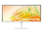 Монитор Samsung 34A650 34' Curved VA 3440x1440 5ms 100Hz DP HDMI USB 3.0 Speakers Thunderbolt White